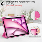 Soke iPad Air Klf (11/10.9 in)-Hot Pink