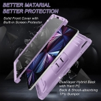 Soke iPad Pro Tam Korumal Standl Klf (11 in)(4.Nesil)-Violet
