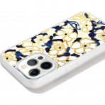 Sonix Apple iPhone 13 Pro Max MagSafe Uyumlu Klf (MIL-STD-810G)-Blue Petal