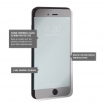 Sonix iPhone 8 Klf/Temperli Cam Ekran Koruyucu (MIL-STD-810G)-Brown Tort