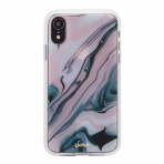 Sonix iPhone XR Luxe Mermer Serisi Klf (MIL-STD-810G)-Blush Quartz