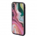 Sonix iPhone XR Luxe Mermer Serisi Klf (MIL-STD-810G)-Marble Agate