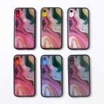 Sonix iPhone XR Luxe Mermer Serisi Klf (MIL-STD-810G)-Marble Agate