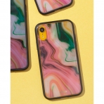 Sonix iPhone XR Luxe Mermer Serisi Klf (MIL-STD-810G)-Marble Agate