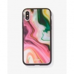 Sonix iPhone XS Max Luxe Mermer Serisi Klf (MIL-STD-810G)-Agate