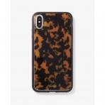 Sonix iPhone XS Max Luxe Mermer Serisi Klf (MIL-STD-810G)-Brown Tortoise