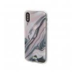 Sonix iPhone X Marble Seri Klf (Cam Ekran Dahil)-BLUSH QUARTZ