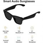 SouYe Bluetooth Bağlantılı Akıllı Güneş Gözlüğü