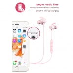 SoundPEATS Bluetooth Kulak i Kulaklk-Pink