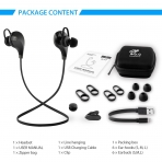 SoundPEATS QY7 Bluetooth Kulak i Kulaklk-Black