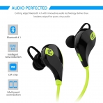 SoundPEATS QY7 Bluetooth Kulak i Kulaklk-Green
