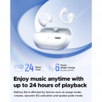 SoundPEATS PearlClip Pro Kablosuz Kulak i Kulaklk-White