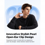 SoundPEATS PearlClip Pro Kablosuz Kulak i Kulaklk-Purple