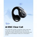 SoundPEATS PearlClip Pro Kablosuz Kulak i Kulaklk-Black