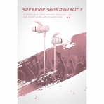 SoundPEATS Q30 HD Bluetooth Kulak i Kulaklk-Pink