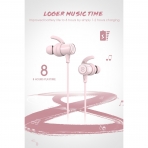 SoundPEATS Q30 HD Bluetooth Kulak i Kulaklk-Pink