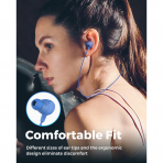 SoundPEATS Q30 HD Bluetooth Kulak i Kulaklk-Blue