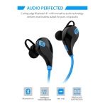 SoundPEATS QY7 Bluetooth Kulak i Kulaklk-Blue