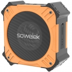 Soweiek Solar Gne Enerjili Mini Bluetooth Hoparlr-Orange