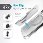 Speck Apple iPhone 15 Pro ClickLock Serisi Klf (MIL-STD-810G)-Clear