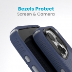 Speck Apple iPhone 15 Pro Presidio2 Grip Serisi Klf (MIL-STD-810G)-Blue