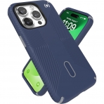 Speck Apple iPhone 15 Pro Presidio2 Grip Serisi Klf (MIL-STD-810G)-Blue