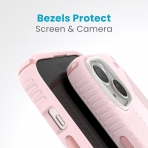 Speck Apple iPhone 15 Presidio2 Grip Serisi Klf (MIL-STD-810G)-Nimbus Pink