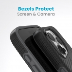 Speck Apple iPhone 15 Pro Max Presidio2 Grip Serisi Klf (MIL-STD-810G)-Black
