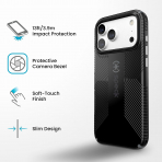 Speck CandyShell Icon iPhone 18 Pro Max MagSafe K�l�f-Black Licorice