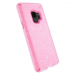 Speck Galaxy S9 Presidio Clear/Glitter Klf- Bella Pink