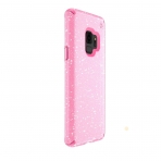 Speck Galaxy S9 Presidio Clear/Glitter Klf- Bella Pink