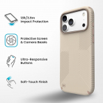 Speck Presidio 2 Grip iPhone 18 Pro Max MagSafe K�l�f-Papyrus