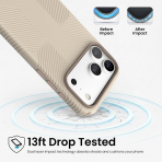 Speck Presidio 2 Grip iPhone 18 Pro Max MagSafe K�l�f-Papyrus
