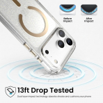 Speck Presidio Lux Grip iPhone 18 Pro Max MagSafe K�l�f-Gold