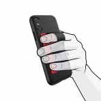Speck GrabTab Telefon ve Tablet in Stand ve Tutucu-Heartrate Red