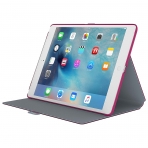 Speck Products iPad Pro Style Folio Klf (12.9 in)-Fuchsia pink nickel grey