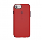 Speck Products iPhone 8 CandyShell Klf (MIL-STD-810G)-Dark Poppy Red Deep Sea Blue