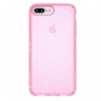 Speck Products iPhone 8 Plus Presidio Clear Glitter Klf-Bella Pink With Gold Glitter