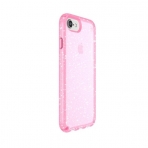 Speck Products iPhone 8 Presidio Clear Klf- Bella Pink With Gold Glitter