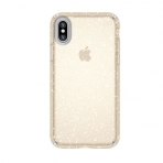 Speck Products iPhone X Presidio Clear Glitter Klf-Clear With Gold Glitter