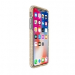 Speck Products iPhone X Presidio Clear Glitter Klf-Clear With Gold Glitter