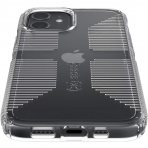 Speck iPhone 12 GemShell Serisi Klf (MIL-STD-810G)-Clear/Clear Grip