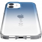 Speck iPhone 12 GemShell Serisi Klf (MIL-STD-810G)-Kyanite Blue/Clear