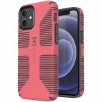 Speck iPhone 12 Mini CandyShell Pro Grip Serisi Klf (MIL-STD-810G)- Raspberry Kiss Red