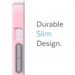 Speck iPhone 13 CandyShell Pro Serisi Kılıf (MIL-STD-810G)-Rosy Pink/Cathedral Grey
