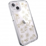 Speck iPhone 13 GemShell Serisi Klf (MIL-STD-810G)-Golden Fall/Clear