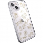 Speck iPhone 13 GemShell Serisi Klf (MIL-STD-810G)-Golden Fall/Clear