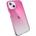 Speck iPhone 13 GemShell Serisi Klf (MIL-STD-810G)-Fuschia Fade/Clear