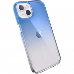 Speck iPhone 13 GemShell Serisi Klf (MIL-STD-810G)-Kyanite Blue/Clear