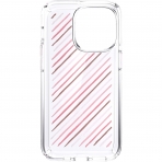 Speck iPhone 13 GemShell Serisi Klf (MIL-STD-810G)-Stripes/Clear